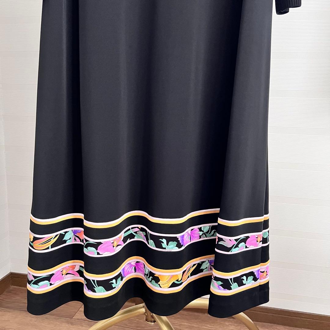 未使用　タグ付き　レオナール　ワンピース　カンカン　近年