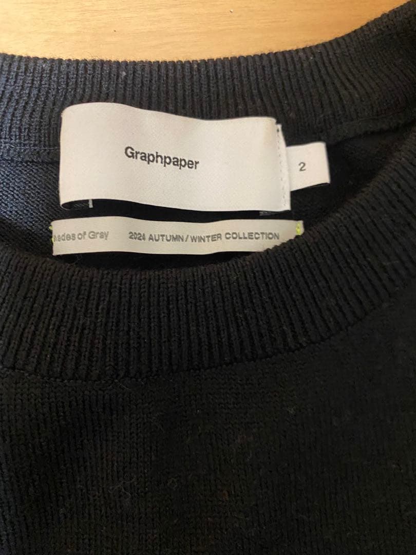 トップス Graphpaper Fine Wool Intarsia Knit