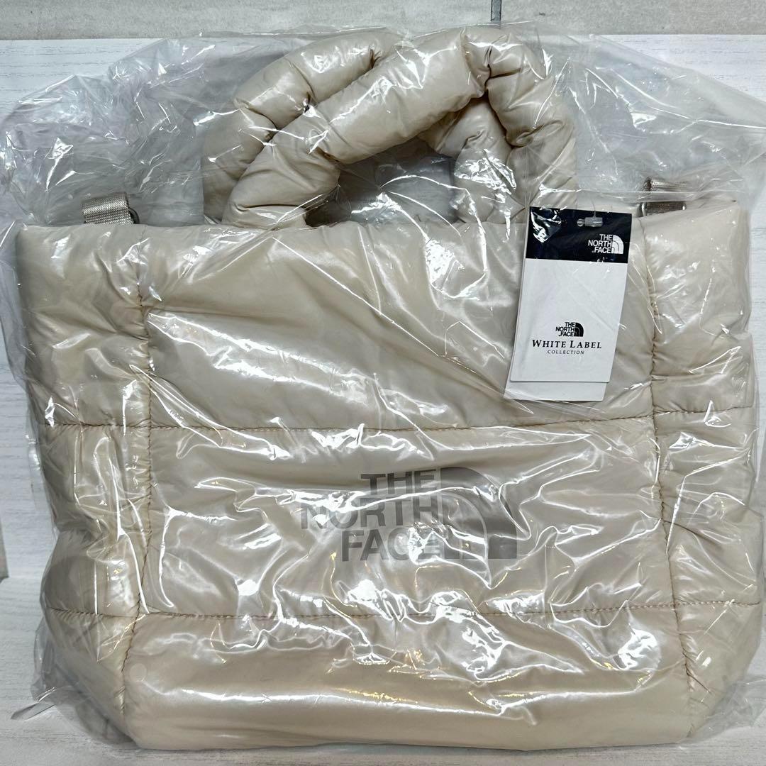 【韓国限定】ノースフェイス＊プランピー＊トートバッグ＊L ＊クリーム