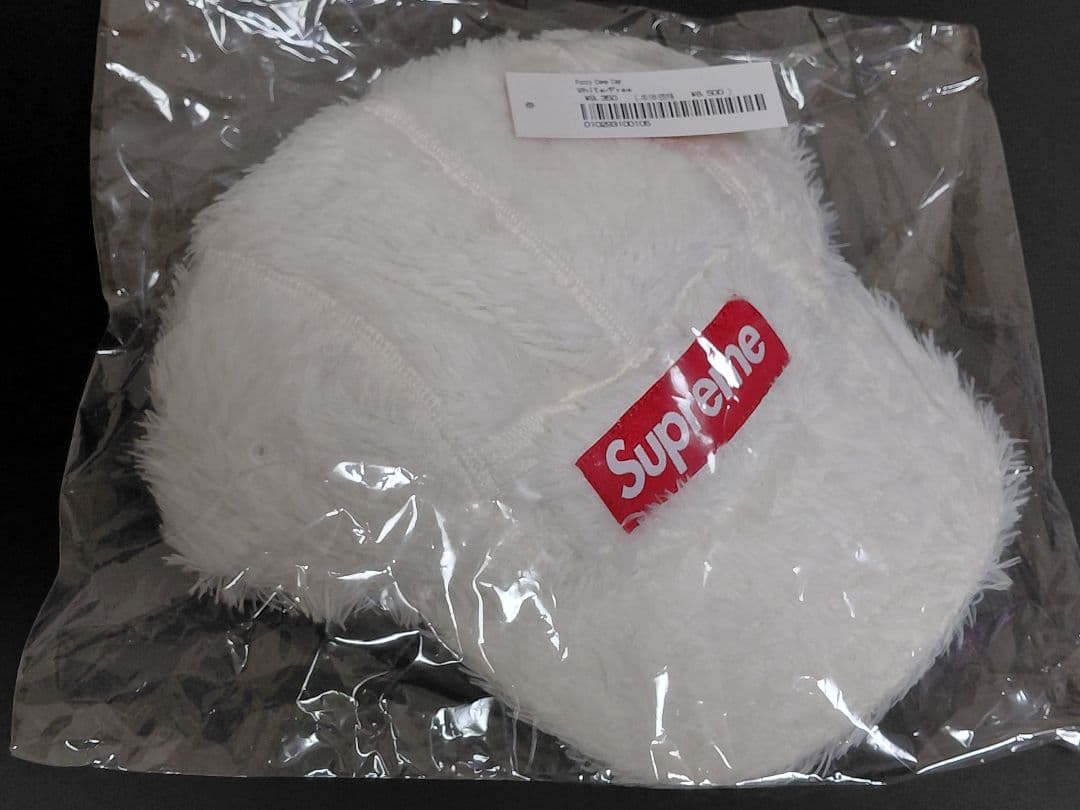 【新品・未着】Supreme Faux Fur Camp Cap \"White\"