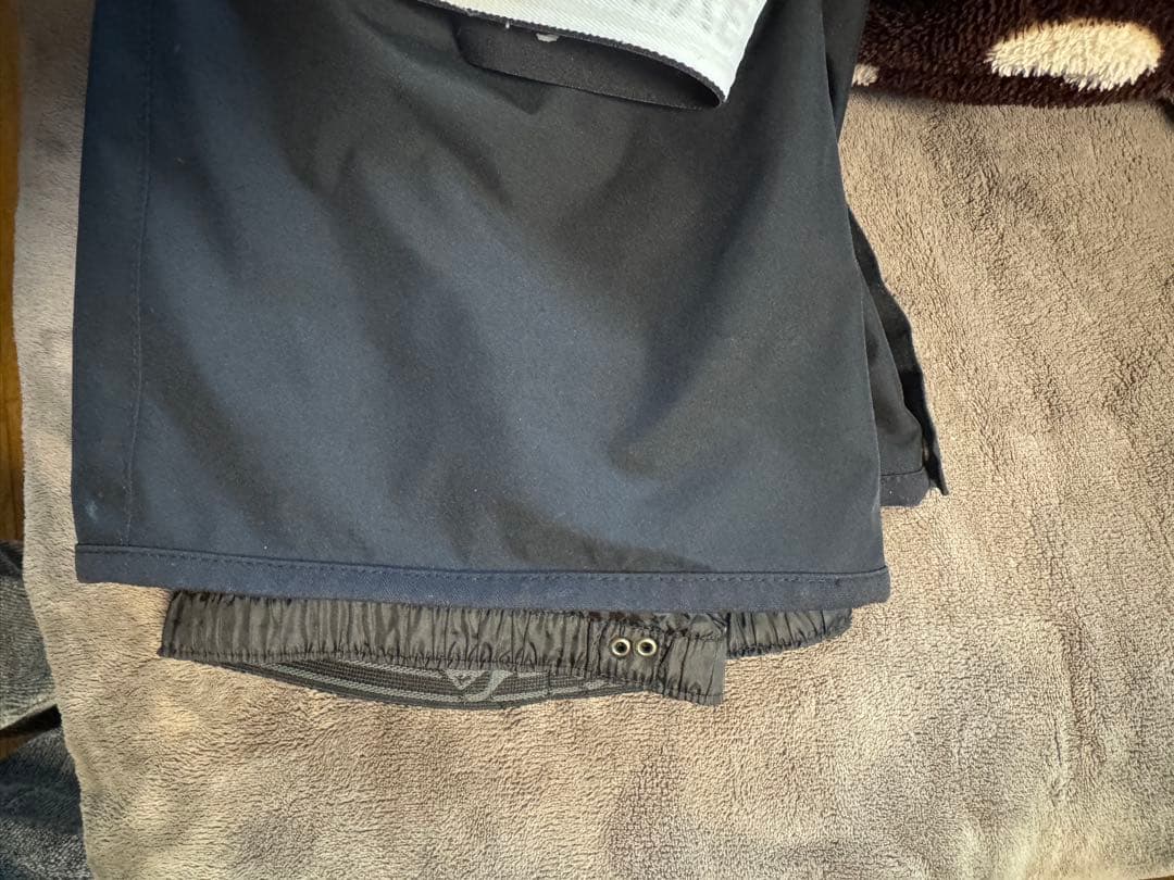 【QuikSilver】スノボウェアセット（ゴーグル、グローブ、ベルト付）