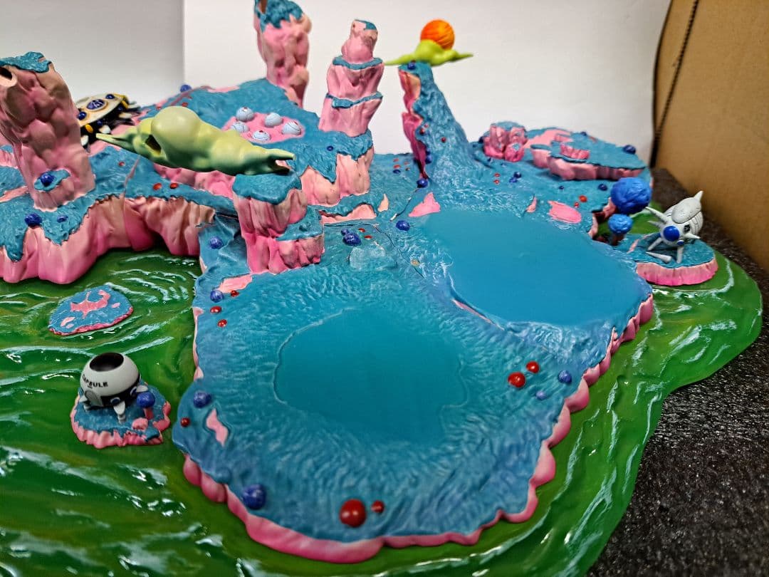 ドラゴンボール ナメック星 ジオラマ風 ガレージキット ガレキ ドラカプ 風