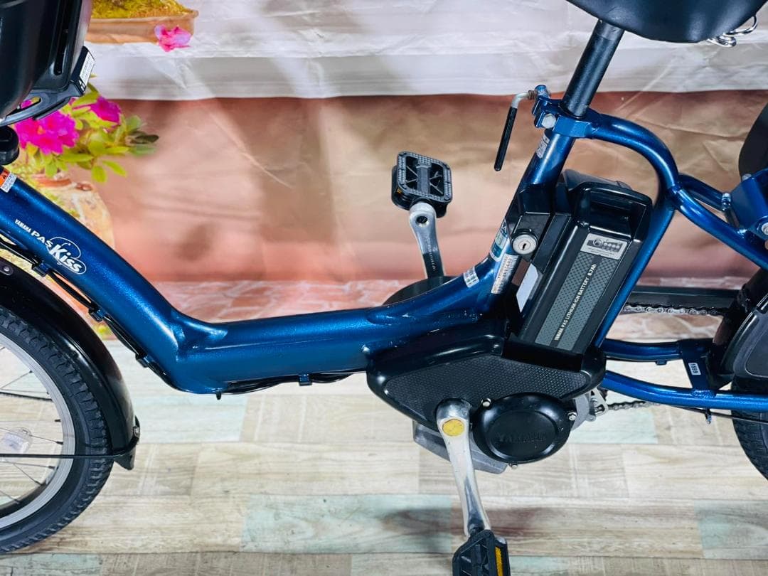 shabondama-qoo ヤマハ子供乗せ電動アシスト自転車　Y1599