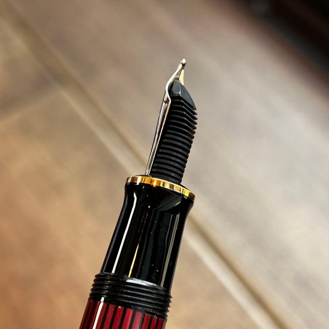 ペリカン スーベレーンＭ600 赤縞