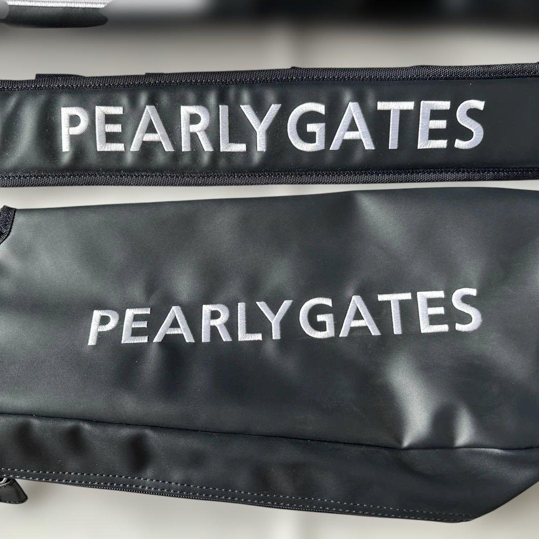 【新品未使用】PEARLYGATES セルフスタンドバッグ　ネイビー