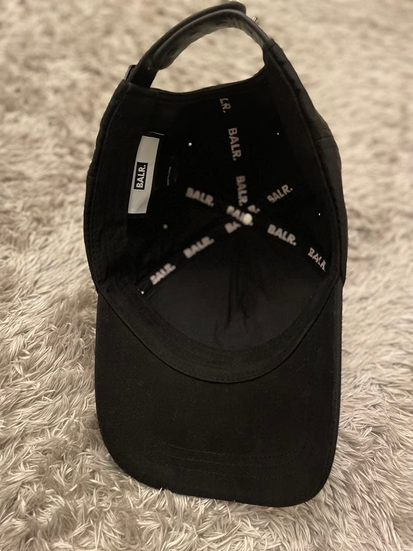 ヒデさん専用　BALR. メタルロゴ　ブラック キャップ