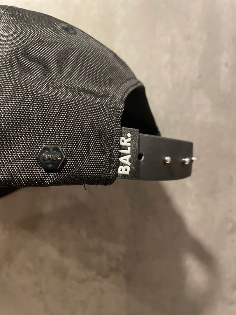 ヒデさん専用　BALR. メタルロゴ　ブラック キャップ