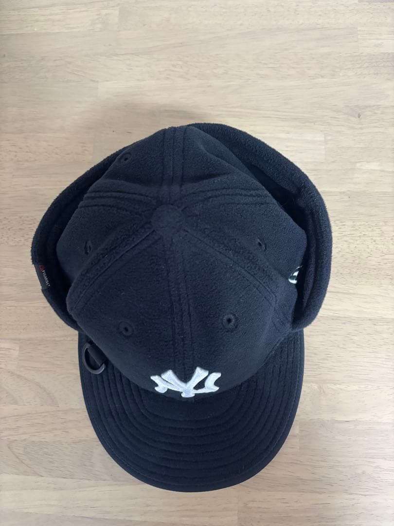 NEW ERA フリップダウン ニューヨーク・ヤンキース ブラック キャップ