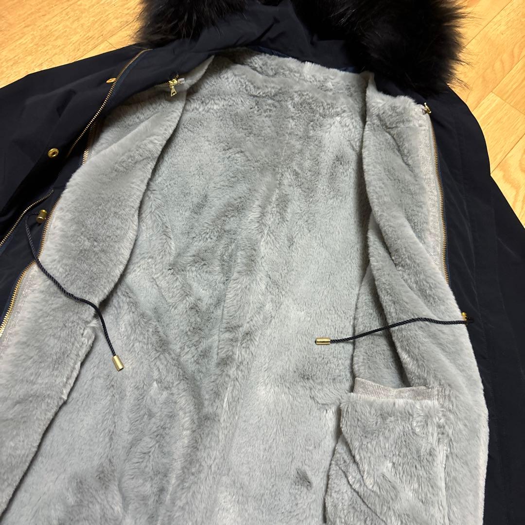 新品タグ付き　vicky ライナー3way モッズコート　0 ネイビー