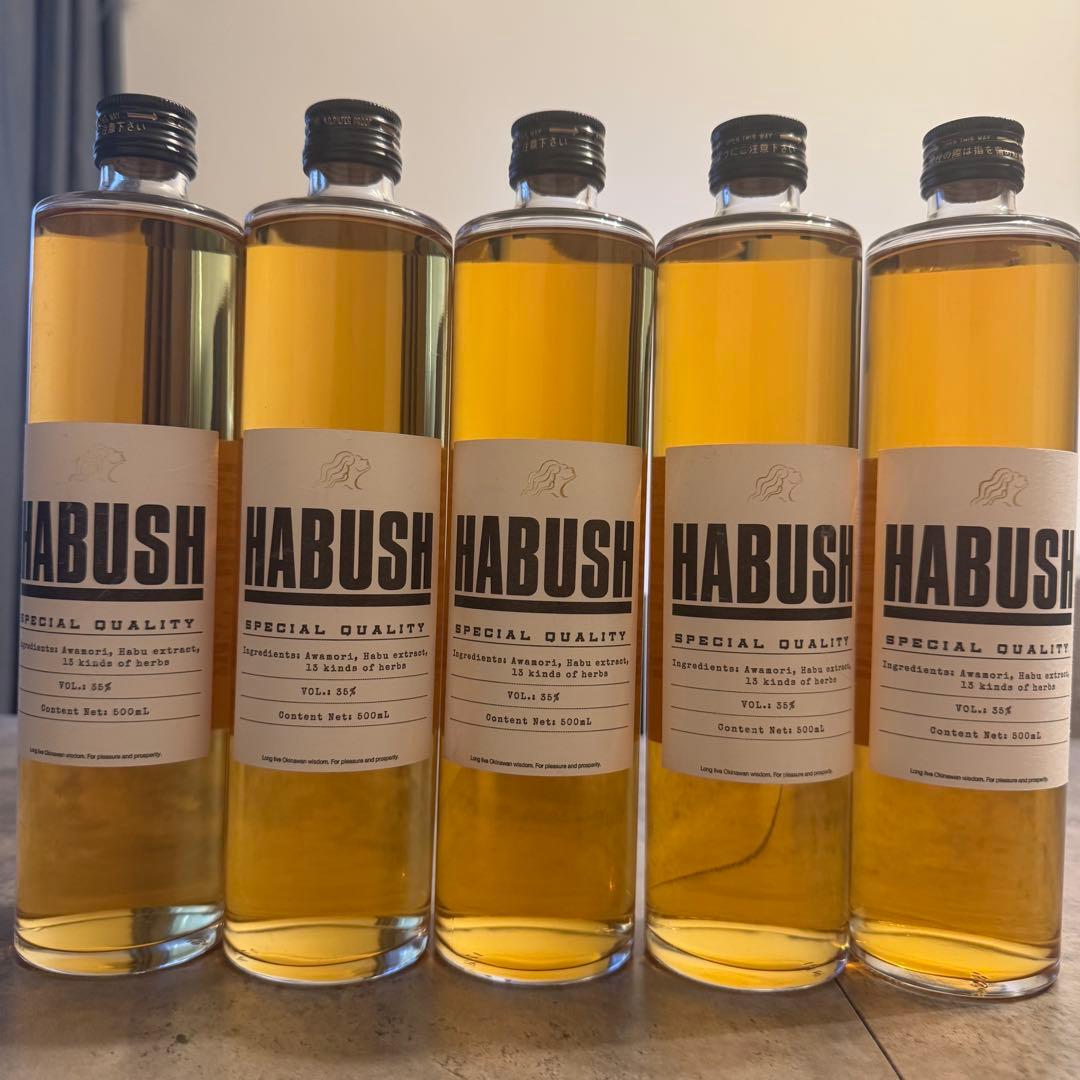 （新品未開封）2本セット　 HABUSH Awich ハブ酒 沖縄