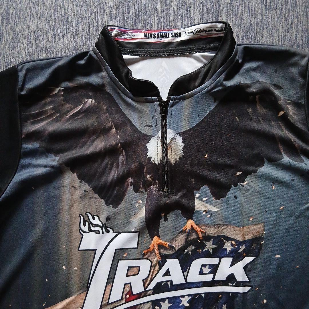 ✨新品✨ボウリングウェア　TRACK　日本サイズM　ブラック　アメリカンイーグル