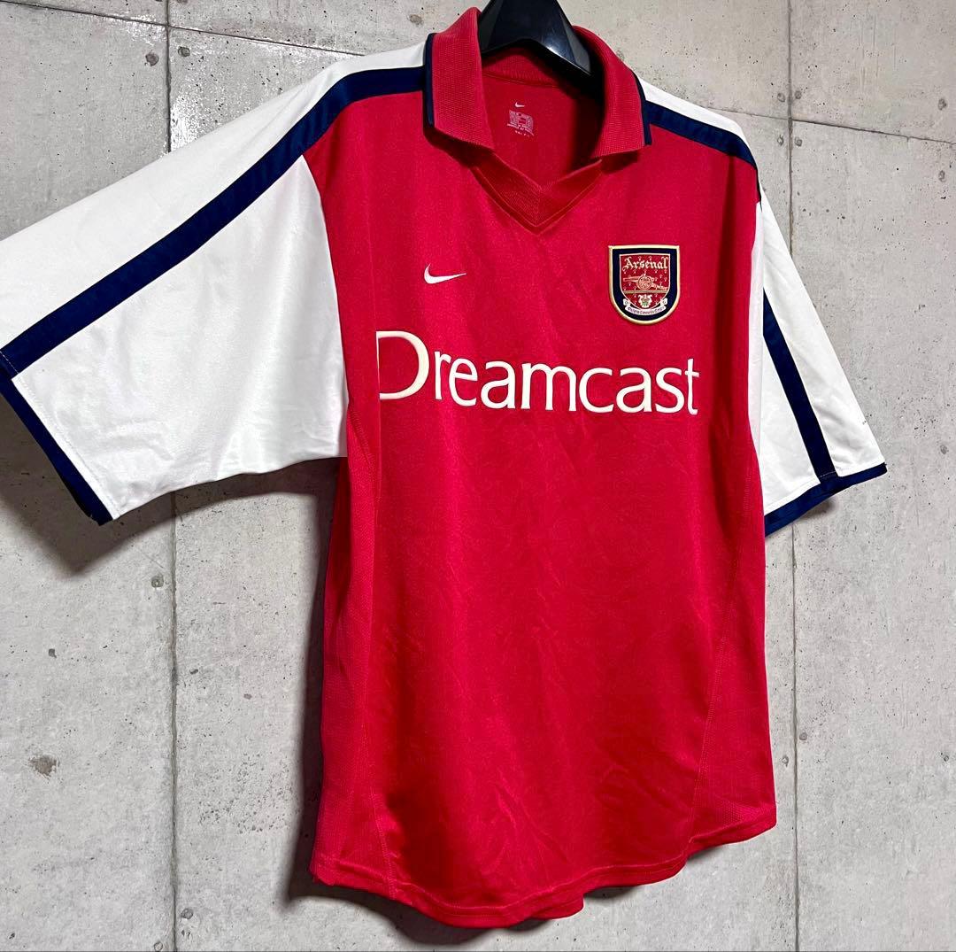 【美品！】00-02 アーセナルFC ホームユニフォーム 【Mサイズ】