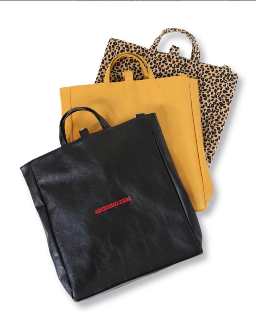 AMBERGLEAM/アンバーグリーム/A4スクエアバッグ