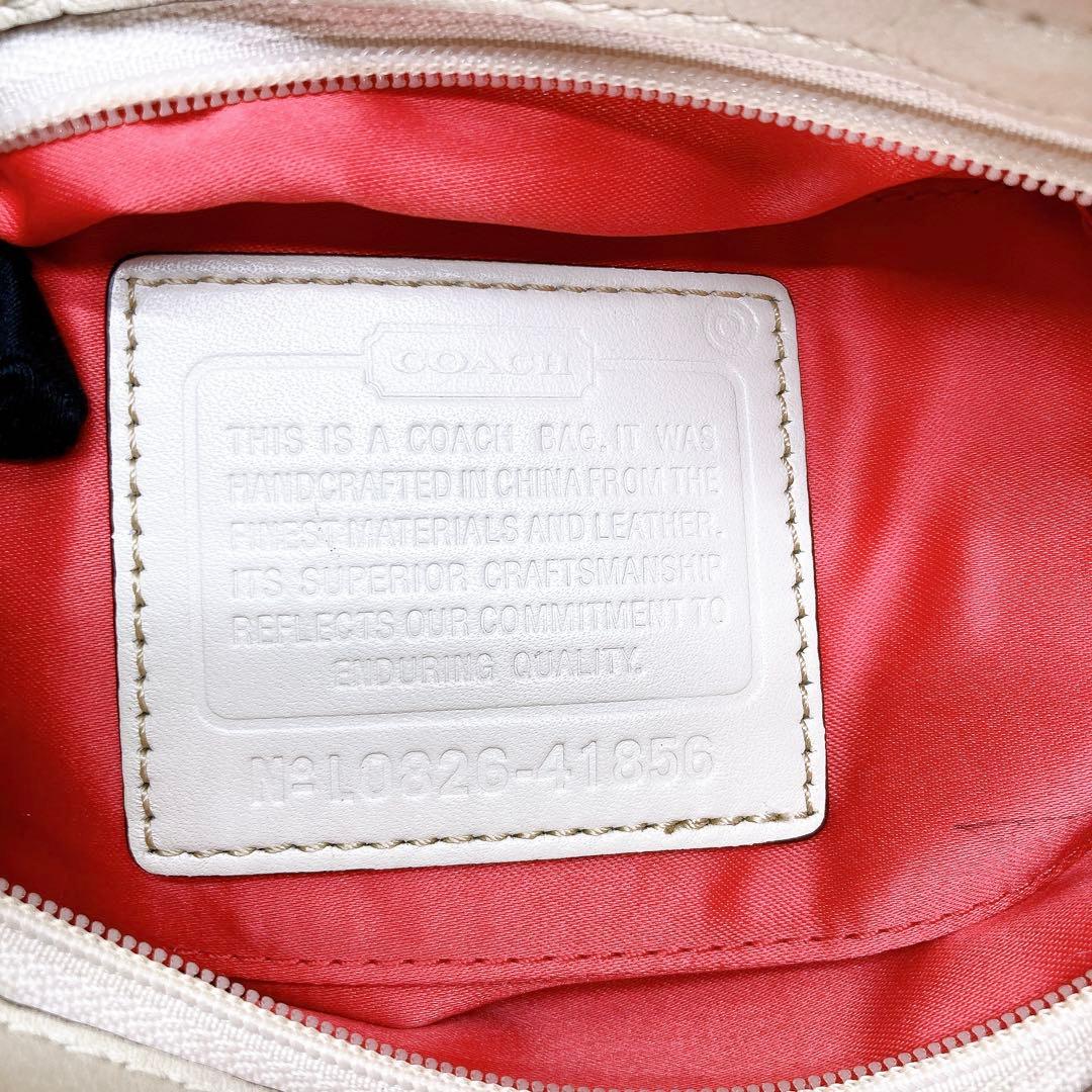 ✨美品✨COACH コーチ ゾーイ バッグ アクセサリーポーチ y2k レザー