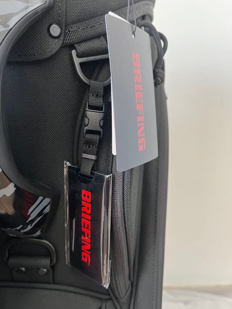 新品 送料込みCR-5#03ブラックBRIEFINGブリーフィングキャディバッグ