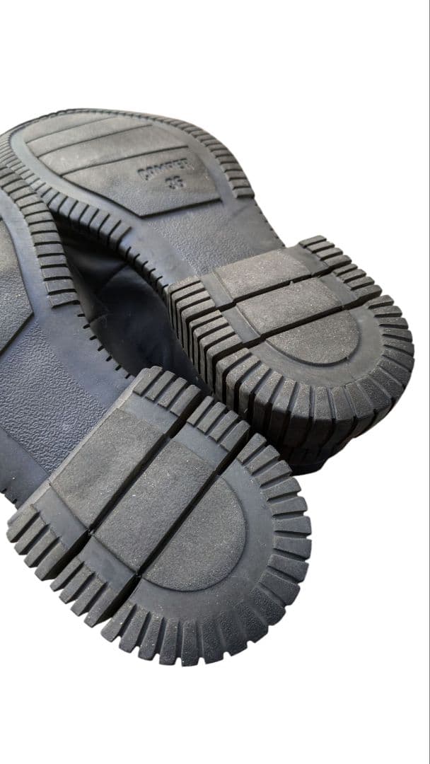 Camper Lab カンペールラボ　ツートーンローファー白黒