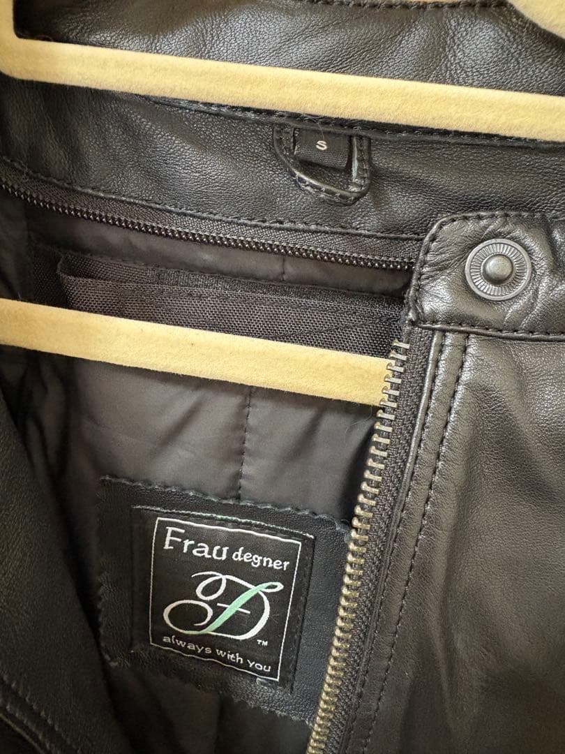 デグナー ライダース革ジャン プロテクター入りレディース