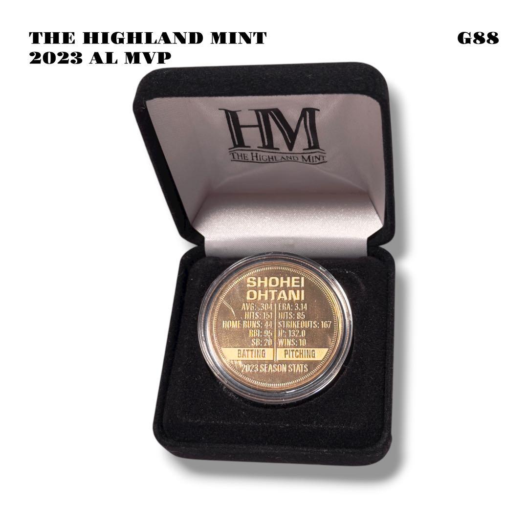 希少品！ THE HIGHLAND MINT AL MVP 大谷翔平  金