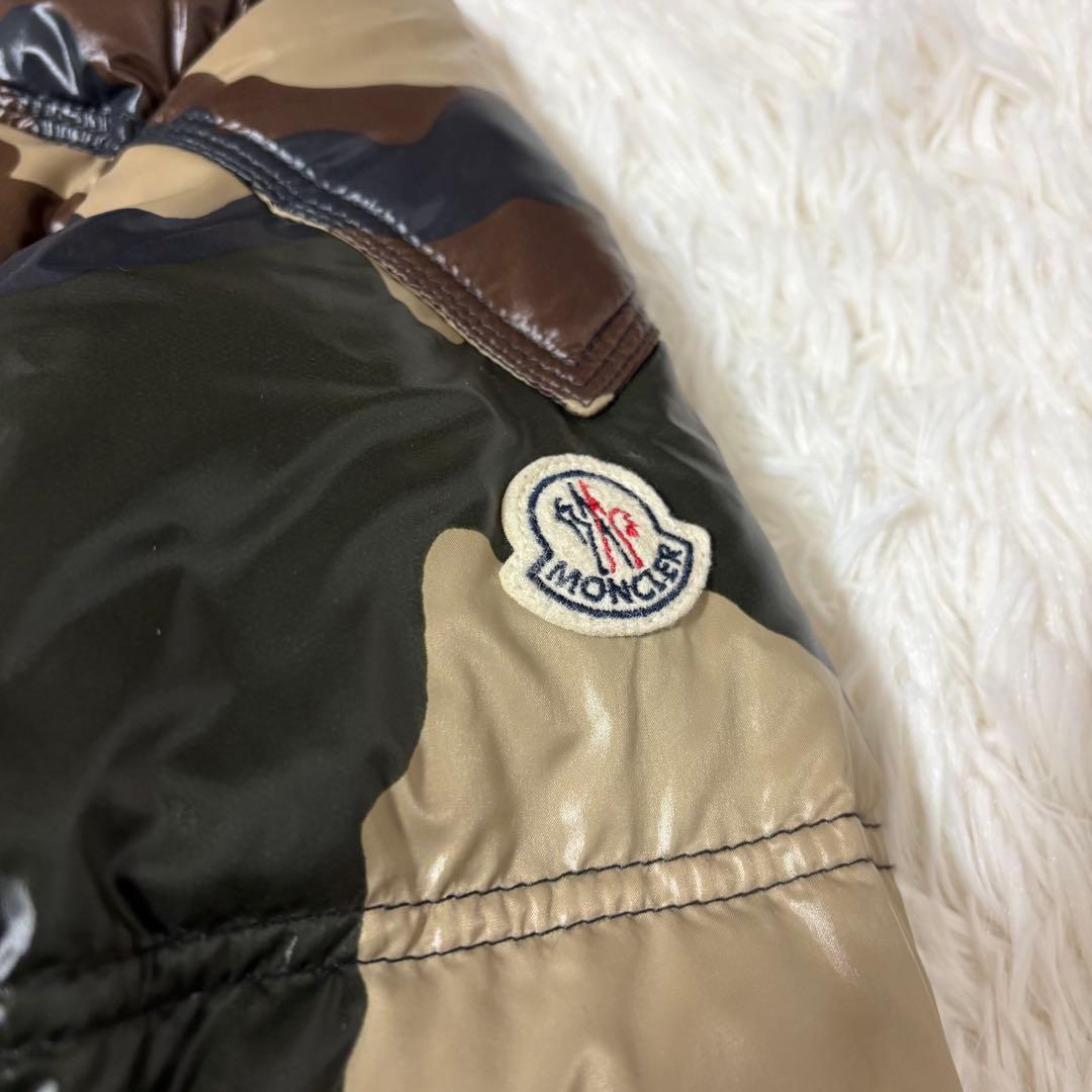 【MONCLER】ソーテルヌ ダウンジャケット XS カモフラ 迷彩柄 2way