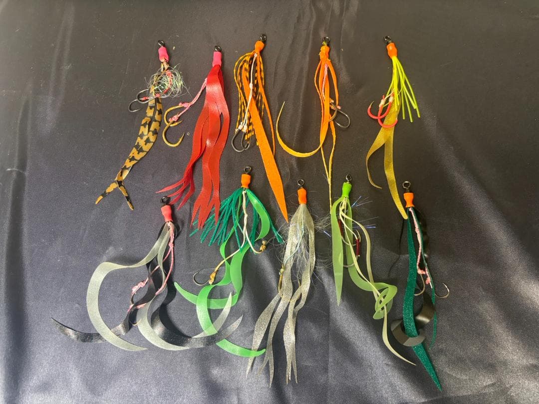 タイラバのセット・120ｇ～250ｇ/遊動式/新品ネクタイ付①