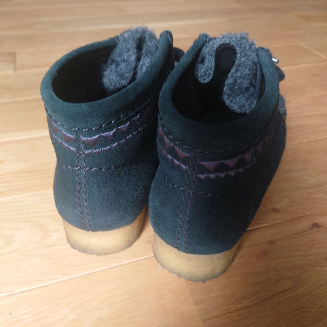 【Clarks】クラークス ワラビー スエード ファー US5.5/24.5cm
