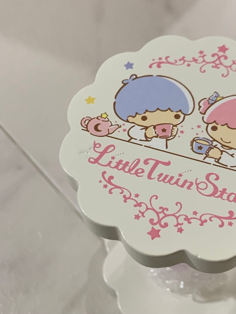 サンリオ リトルツインスターズ キキララ カップ&ソーサー 砂時計