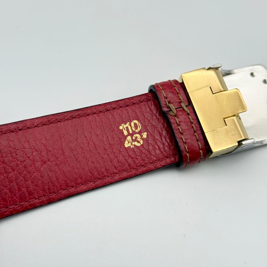 ✨美品✨カルティエ マストライン サントス レザー ベルト レディース 純正革