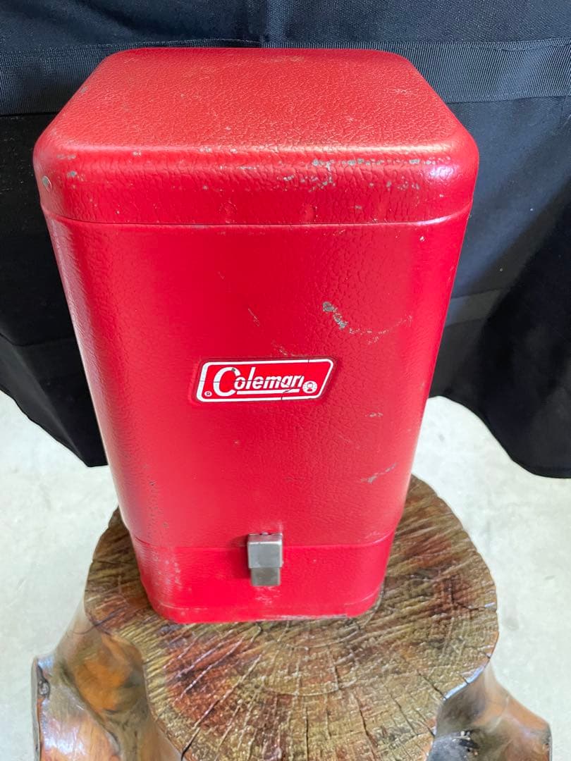 【希少】Colemanランタン200A 1967年1月パテペン＋メタルケース赤