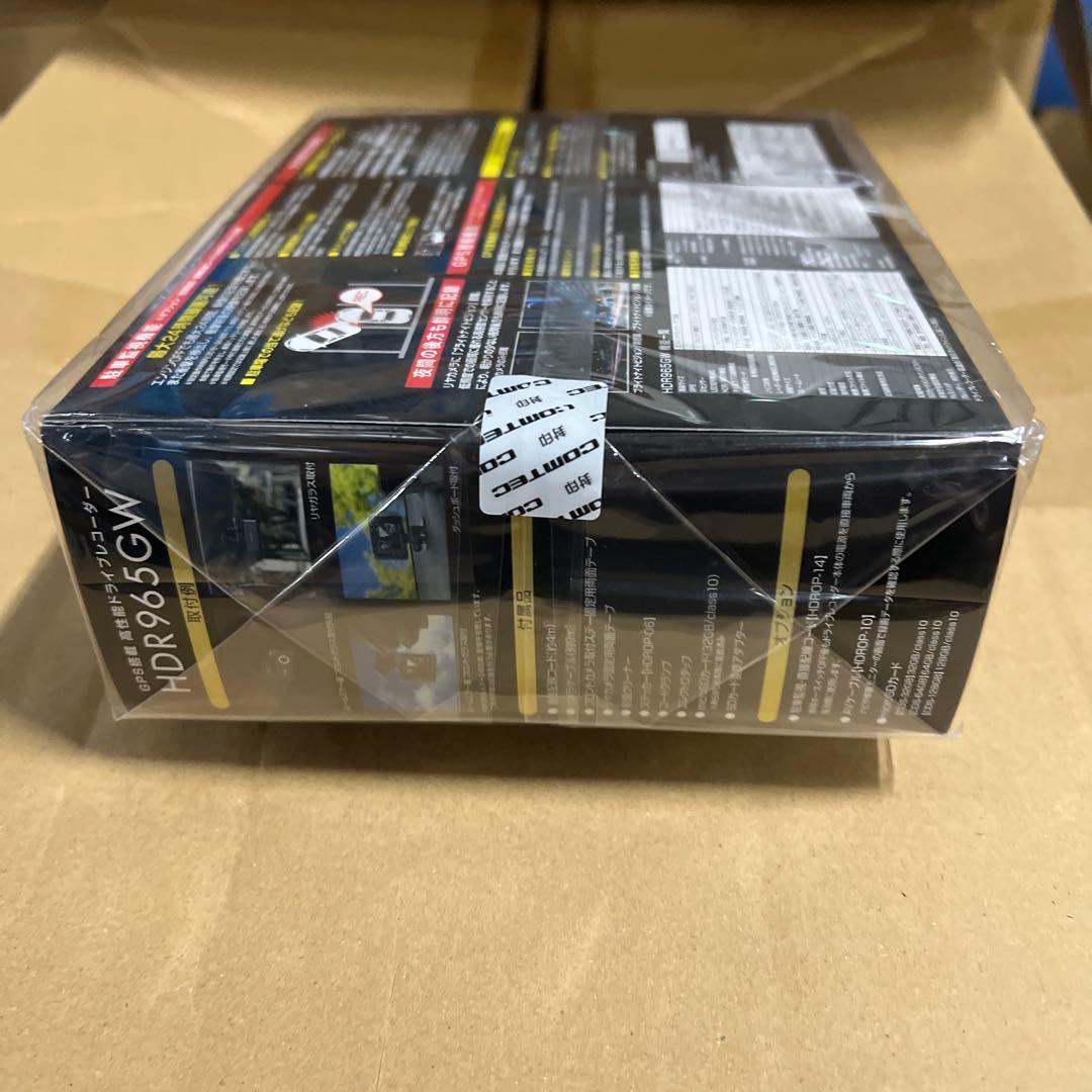 【新品・未使用】コムテックCOMTEC HDR965GW ドラレコ前後撮影タイプ