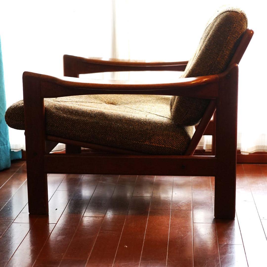 北欧アンティーク リアルビンテージ イージーチェア（1Pソファ）