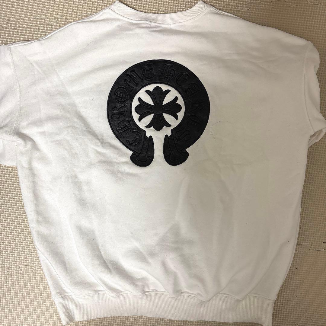 ま*と様 CHROME HEARTS ホワイト スウェット