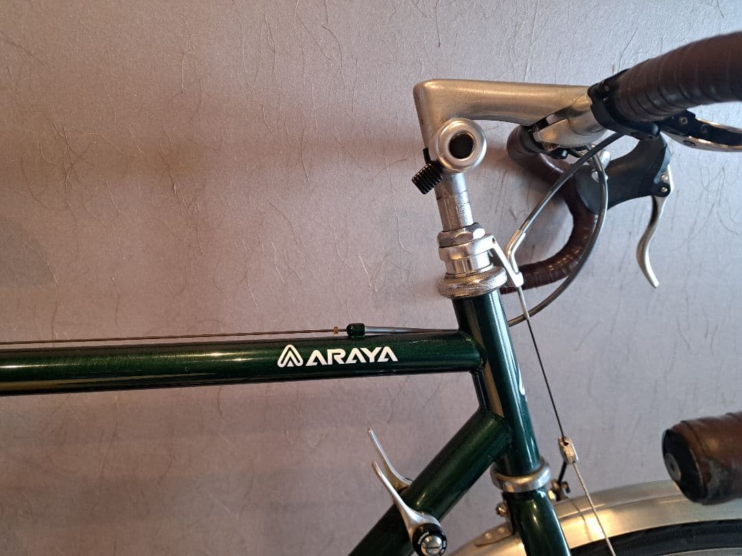 名車　ARAYA フェデラル フォレストグリーン ランドナー