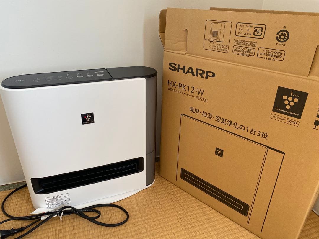 SHARP HX-PK12-W 電気ヒーター