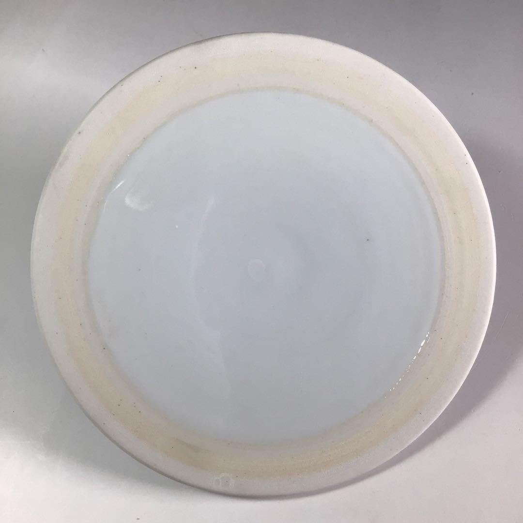 Ｒ５０５　水指　『篠田義一造』『染付松絵』　共箱　茶道具