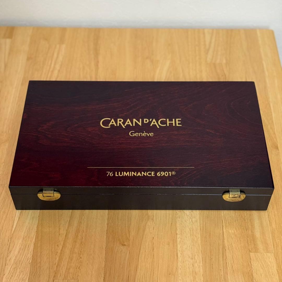 カランダッシュ ルミナンス6901 76色木箱セット