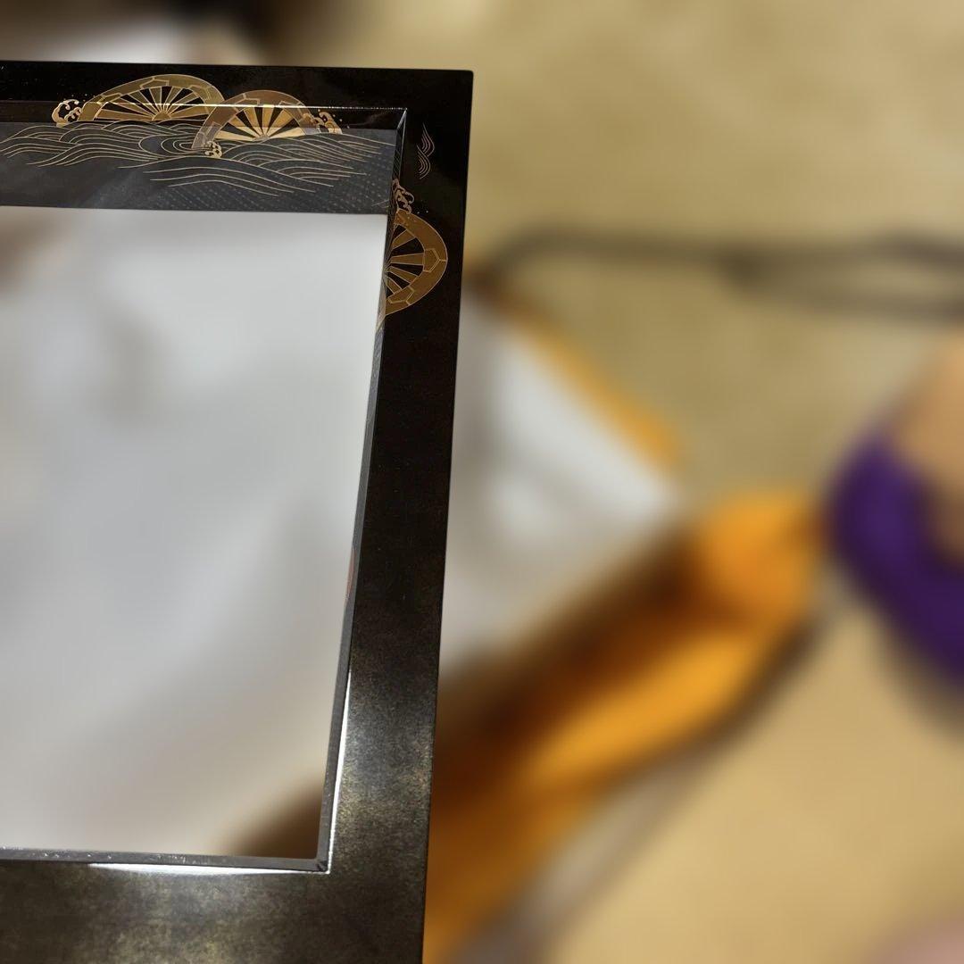 みよりんページ♫炉縁 お茶道具 谷内工芸 輪島塗 木箱