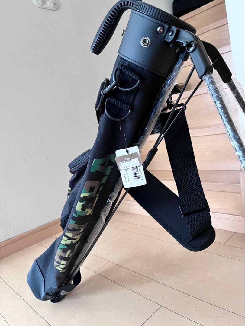 ニューエラスタンド付きカートゴルフバッグ 黒