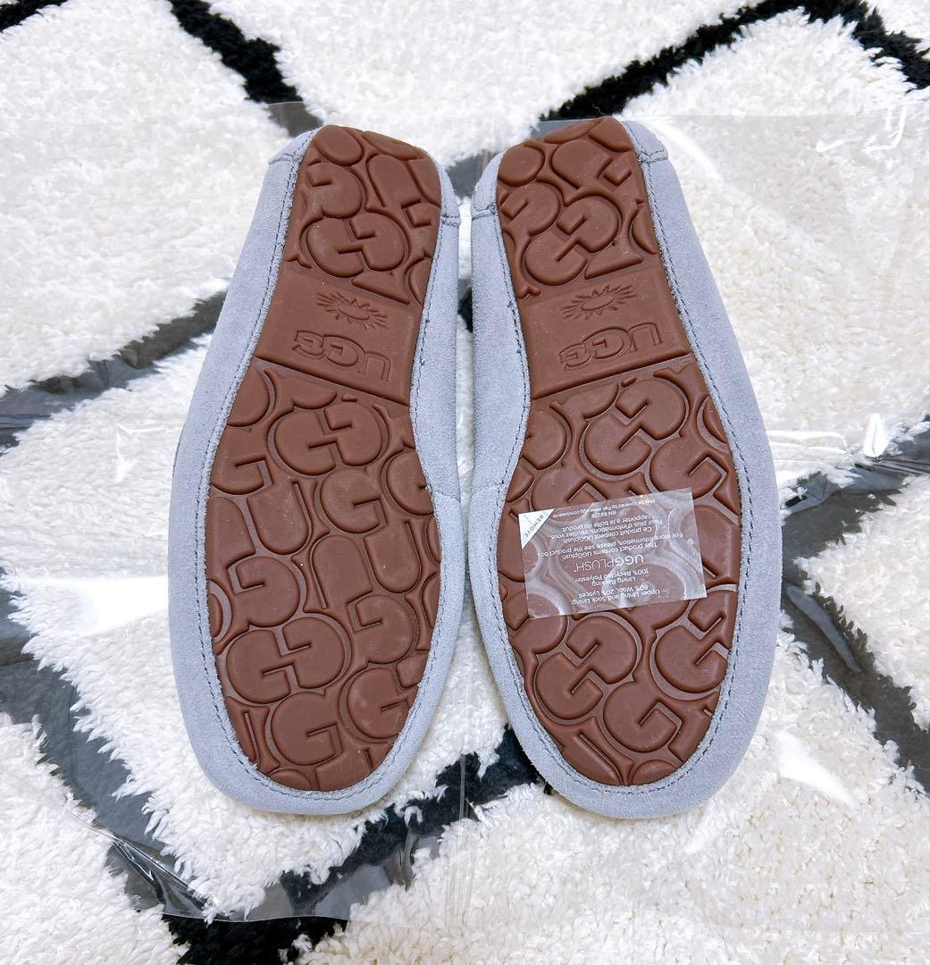 UGG モカシン アンスレー ライトグレー 24cm 正規品