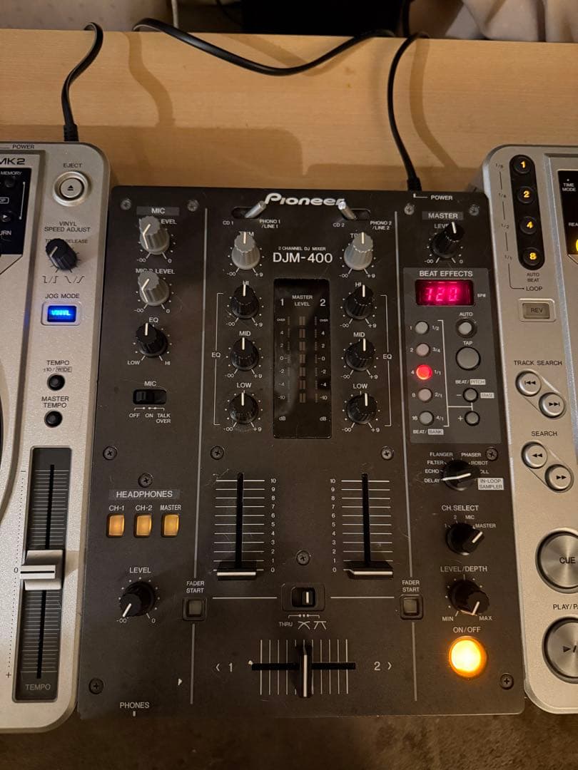 pioneer CDJ800mk2×2.DJM-400セット