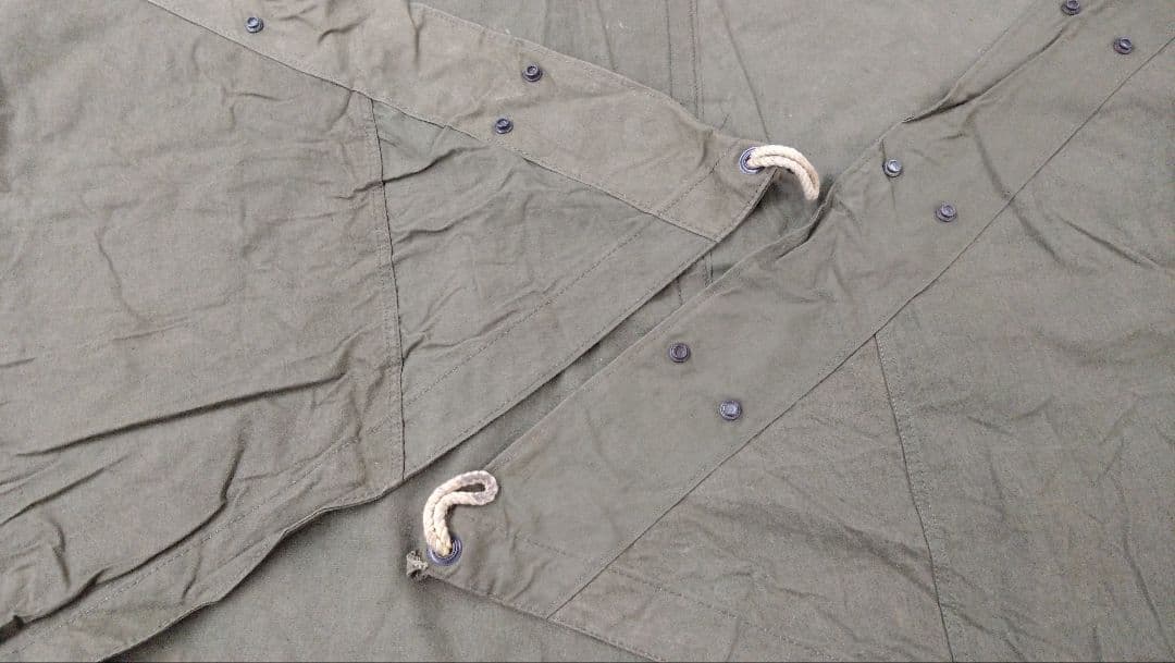 アメリカ軍 USパップテント幕のみ シェルターハーフ 軍幕①