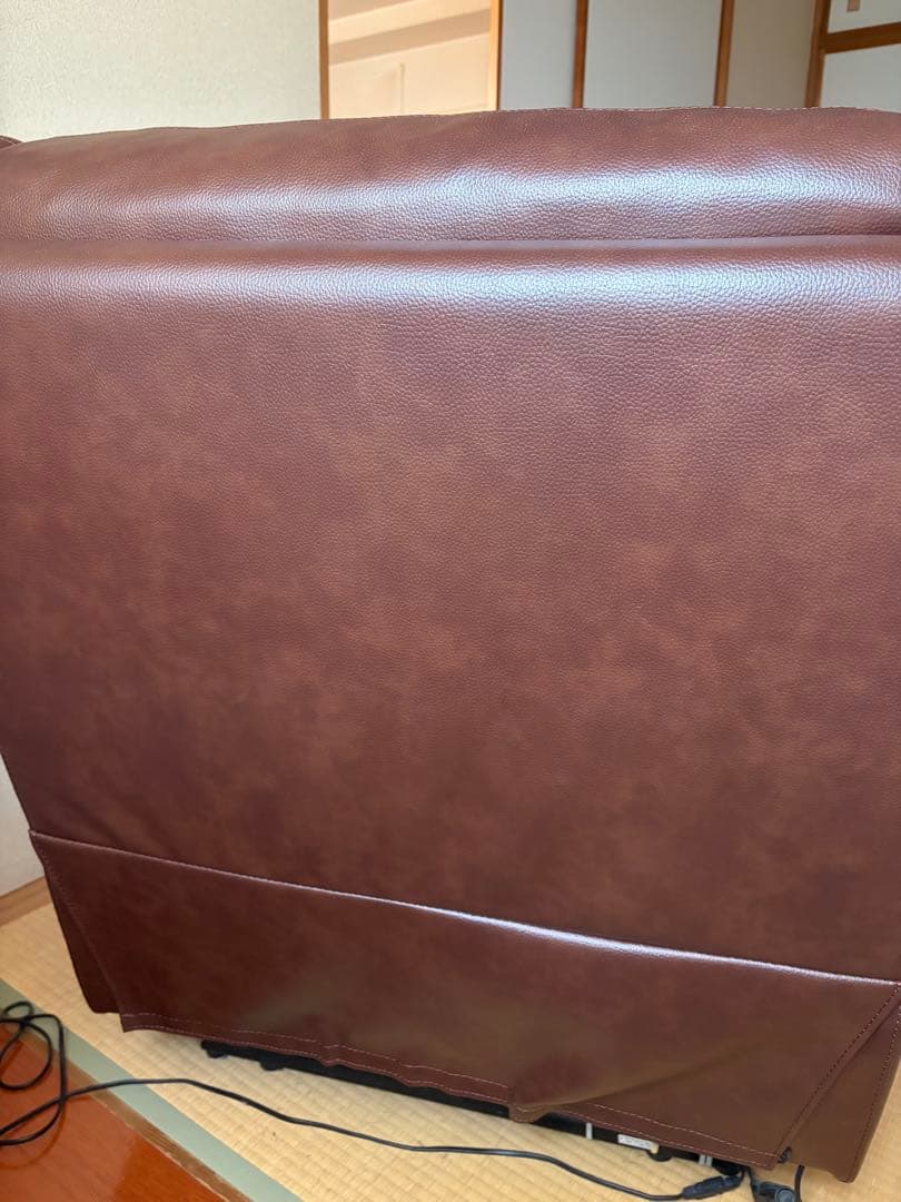 NITORI ニトリ リクライニングソファ 1人掛け レザー ブラウン