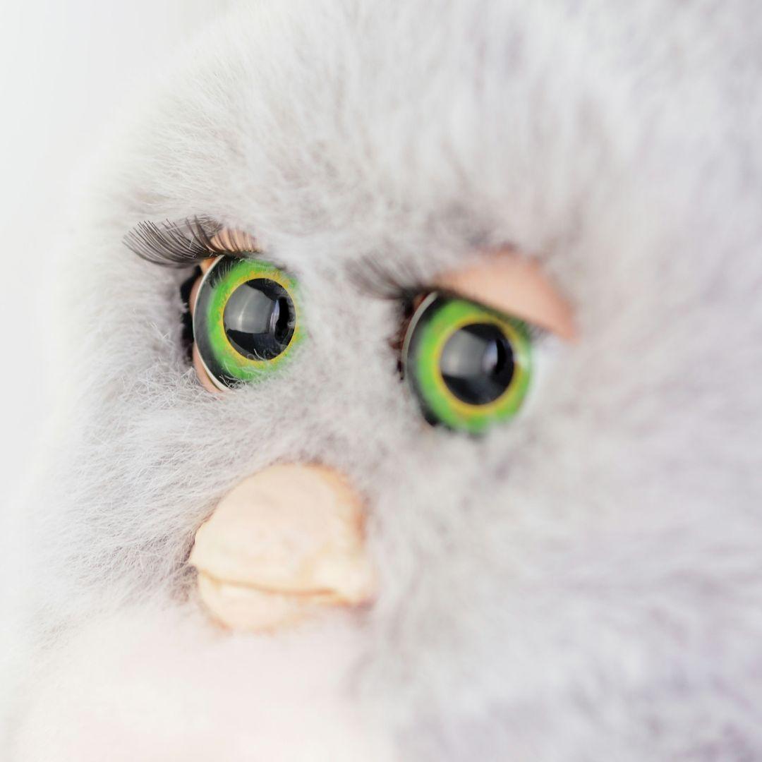 【稼働品(異音あり)】クラウディピーチ グリーン目 ドイツ語版 ファービー2