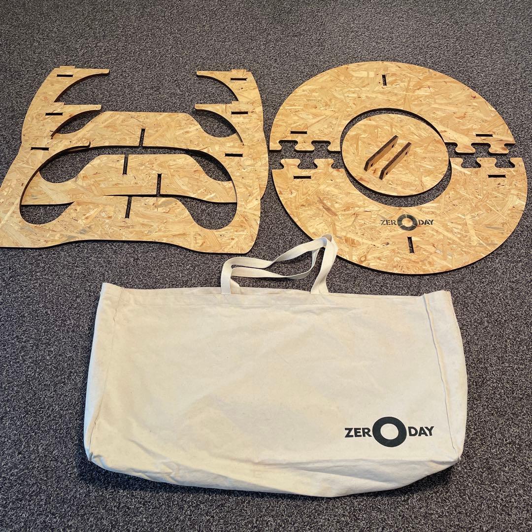 ZERO DAY ドーナツテーブル　キャンプ　アウトドア