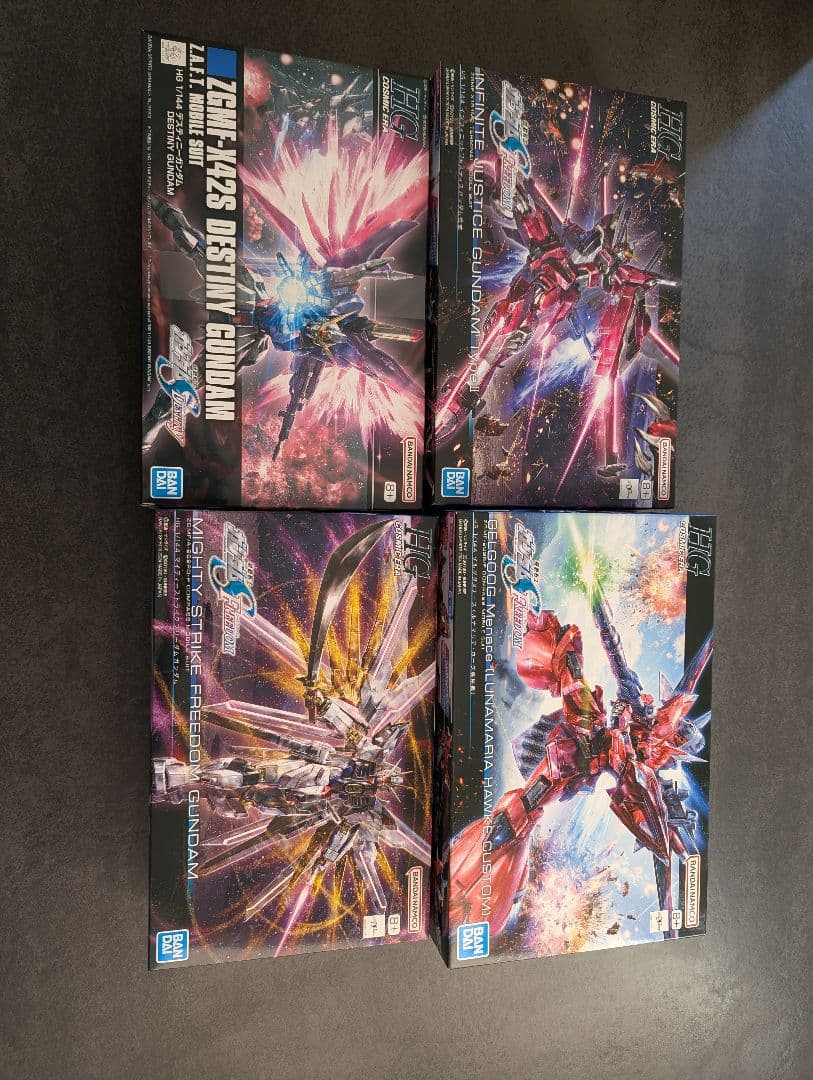 ガンプラまとめ売り　SEED関連4点