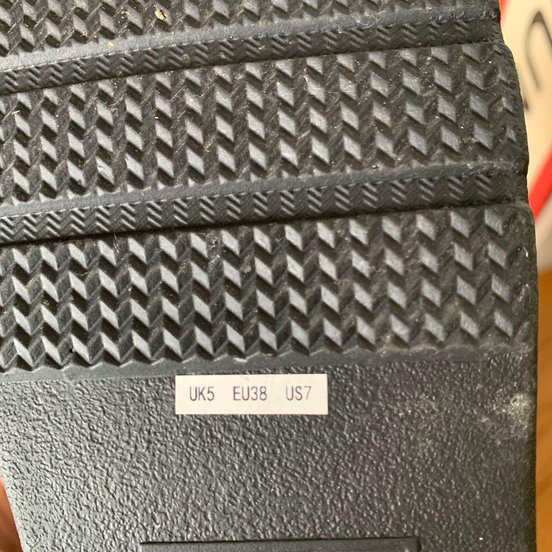 HUNTER ブラック 長靴 スタッズ付き 24cm