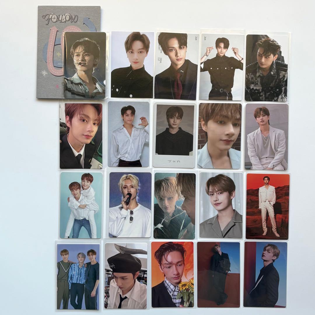 seventeen トレカ　缶バッジ　haru 24h カフェ　ミンハオ　ジュン