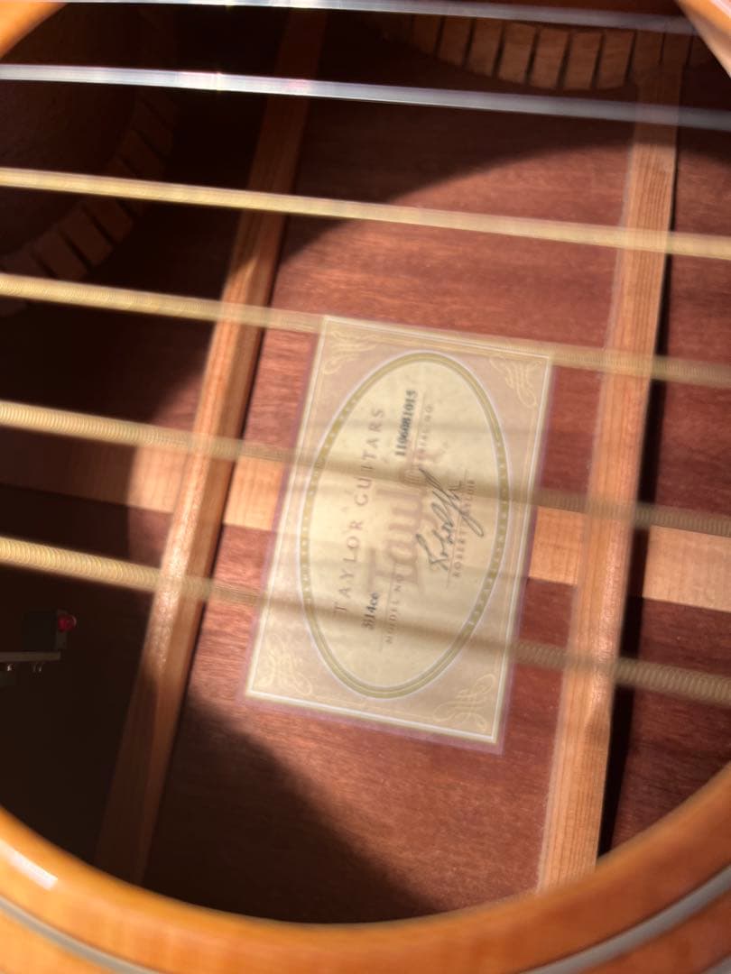 限界価格　Taylor 314ceアコースティックギター ハードケース付き