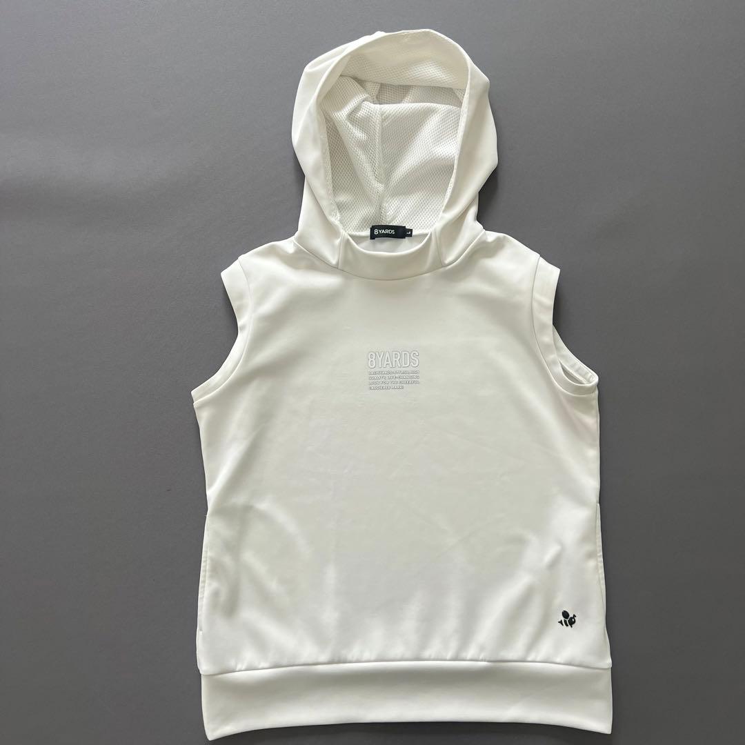 8YARDS ハチヤーズ　ダンボールニット　パーカー　ベスト　ゴルフ　L