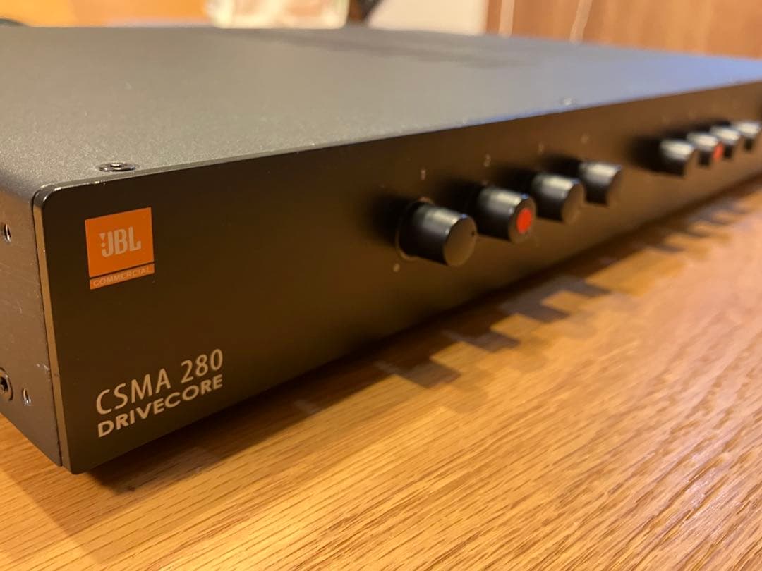 CSMA 280 ミキサー内蔵パワーアンプ　JBL ジェービーエル