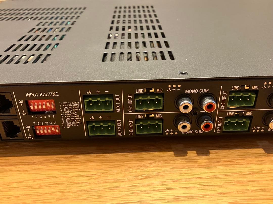 CSMA 280 ミキサー内蔵パワーアンプ　JBL ジェービーエル